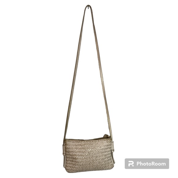 Madewell The Knotted Crossbody Leather Woven Bag - Picture 4 of 5